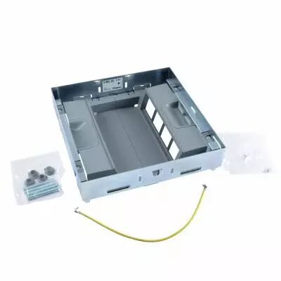 Kit support pour bo�te de sol affleurante prises verticale 2 rang�es 8 modules (088125)