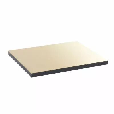 Plaque de finition laiton pour boite de sol version affleurante 16 ou 24 modules (088150)