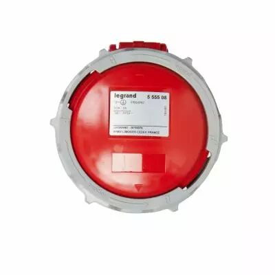 Prise mobile P17 IP66/67 63A - 380V~ � 415V~ - 3P+T (555508)
