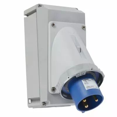 Socle connect 63A 2P+T 230V IP67 (555514)