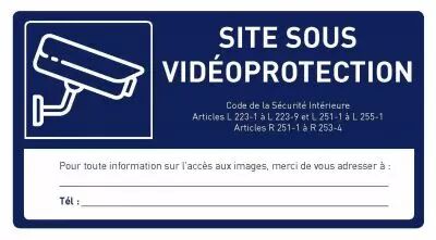 Etiquette Videoprotection (1090/ETI)