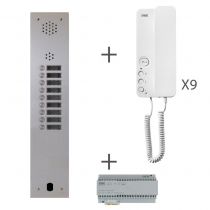 Kit Audio 1R 9Bp 2 Voice Programmé (KA83/109)