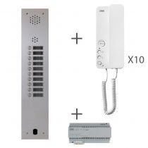 Kit Audio 1R 10Bp 2 Voice Programmé (KA83/110)