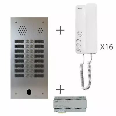 Kit Audio 2R 16Bp 2 Voice Programm� (KA83/216)