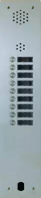 Plaque Audio Alu 9 Bp 2 Voice Complete (A83/109M)