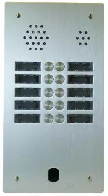 Plaque Audio Alu 2R 10Bp 2Voice Complete (A83/210M)