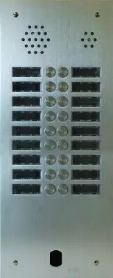 Plaque Audio Alu 2R 18Bp 2Voice Complete (A83/218M)