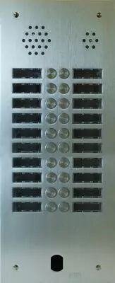 Plaque Audio Alu 2R 20Bp 2Voice Complete (A83/220M)