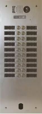 Plaque Video Alu 2R 20 Bp 2 Voice (V83/220)