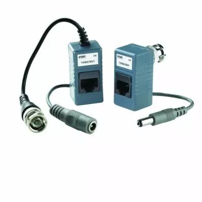 Kit Transm 80M Rj45 1Ch Alim & Video (1092/301)