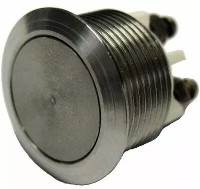 Bouton Poussoir Inox �19Mm (BA/23)