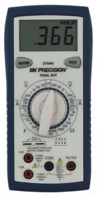 Multim�tre num�rique de poche 3400 points. Livr� avec un jeu de cordons. (BK2704C)