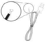 Thermocouple usage général, type K, -40°C à +204°C (ST 305)