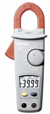 Pince de courant multifonction, I AC 600A, U AC/DC. Courant DC 500micro Amp�re (MW3352)