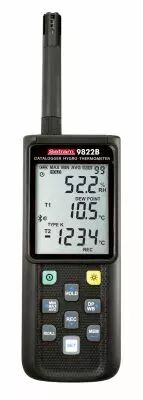 Thermom�tre hygrom�tre portable.Thermocouple K,J,E,T,N,R,S.Humidit� 0 � 100%. (SEFRAM9822B)