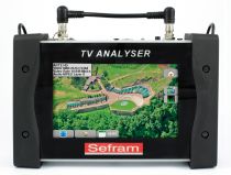 Mesureur de champs NUMERIQUE HD terrestre, satellite et cable (SEFRAM7859B)