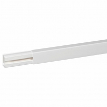 Lot de 24 Moulures DLPlus 40x20mm 1 compartiment longueur 2,1m - blanc (030027)