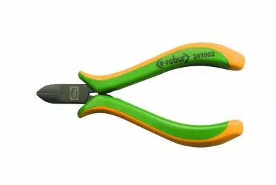 Pince coupante diagonale coupe rase long 115mm, entrepass�e, manches bimati�re. (241002)