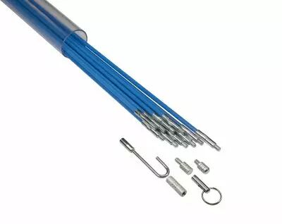 Kit baguettes de tirage 5mm, 10 x 1m, avec accessoires, en tube (398901)