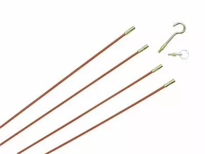 4 Baguettes tire-fils dia 5 mm, long 1 m (398951)