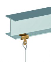 Attache bord de tôle pour plat de 14-20 mm. Par 25 pièces. (863124)