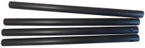 Kit de 4 pieds de scellement diamètre 32, longueur 690 mm.  (BR902)