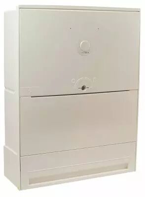 Borne CIBE Grand Volume vide avec logo Eclair avec dispositif de t�l�report.  (N188)