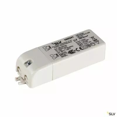 Alimentation LED, int�rieur, blanc, 12W, 12V, avec serre-c�ble (1005241)