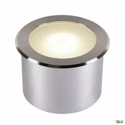 DASAR FLAT 120, encastr� de sol ext�rieur, inox, LED, 7W, 3000K, IP65/IP67, inox 304 (1006106)