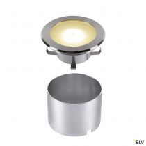 DASAR FLAT 120, encastré de sol extérieur, inox, LED, 7W, 4000K, IP65/IP67, inox 304 (1006107)