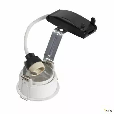 HORN, encastr� de plafond int�rieur, simple, blanc, GU10/QPAR51, 25W max, IP20/IP44, RT 2012 (1005436)