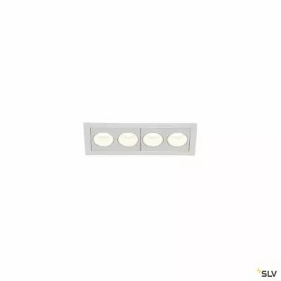 MILANDOS 4, encastr� de plafond int�rieur, blanc, LED, 8W, 2700K (1005409)