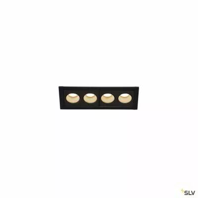 MILANDOS 4, encastr� de plafond int�rieur, noir, LED, 8W, 3000K (1005408)