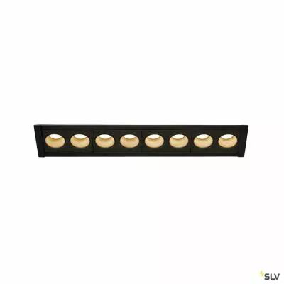 MILANDOS 8, encastr� de plafond int�rieur, noir, LED, 16W, 3000K (1005424)