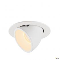 NUMINOS® GIMBLE L, encastré de plafond intérieur, 20°, blanc, LED, 25,4W, 3000K (1006003)