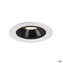 NUMINOS® GIMBLE L, encastré de plafond intérieur, 20°, blanc/noir, LED, 25,4W, 4000K (1006020)