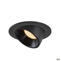 NUMINOS® GIMBLE L, encastré de plafond intérieur, 20°, noir, LED, 25,4W, 3000K (1005993)