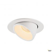 NUMINOS® GIMBLE L, encastré de plafond intérieur, 40°, blanc, LED, 25,4W, 3000K (1006006)
