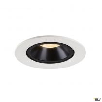 NUMINOS® GIMBLE L, encastré de plafond intérieur, 40°, blanc/noir, LED, 25,4W, 3000K (1006005)