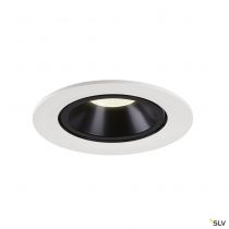 NUMINOS® GIMBLE L, encastré de plafond intérieur, 40°, blanc/noir, LED, 25,4W, 4000K (1006023)