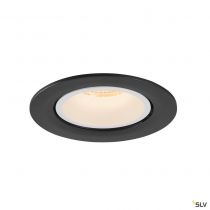 NUMINOS® GIMBLE L, encastré de plafond intérieur, 40°, noir/blanc, LED, 25,4W, 2700K (1005979)