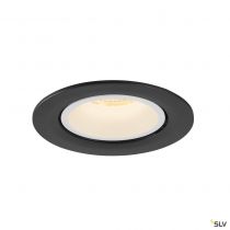 NUMINOS® GIMBLE L, encastré de plafond intérieur, 40°, noir/blanc, LED, 25,4W, 3000K (1005997)