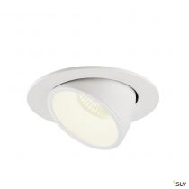 NUMINOS® GIMBLE L, encastré de plafond intérieur, 55°, blanc, LED, 25,4W, 4000K (1006027)