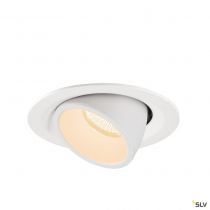 NUMINOS® GIMBLE M, encastré de plafond intérieur, 20°, blanc, LED, 17,5W, 2700K (1005931)