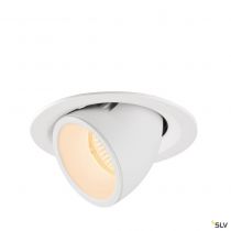NUMINOS® GIMBLE M, encastré de plafond intérieur, 40°, blanc, LED, 17,5W, 2700K (1005934)