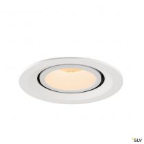 NUMINOS® GIMBLE M, encastré de plafond intérieur, 40°, blanc, LED, 17,5W, 2700K (1005934)