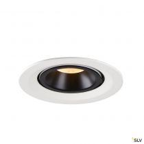 NUMINOS® GIMBLE M, encastré de plafond intérieur, 40°, blanc/noir, LED, 17,5W, 3000K (1005951)