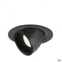 NUMINOS® GIMBLE M, encastré de plafond intérieur, 40°, noir, LED, 17,5W, 4000K (1005960)