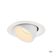 NUMINOS® GIMBLE M, encastré de plafond intérieur, 55°, blanc, LED, 17,5W, 3000K (1005955)