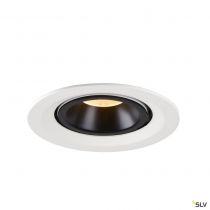 NUMINOS® GIMBLE M, encastré de plafond intérieur, 55°, blanc/noir, LED, 17,5W, 3000K (1005954)